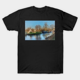 Canal Boats And A Teepee T-Shirt